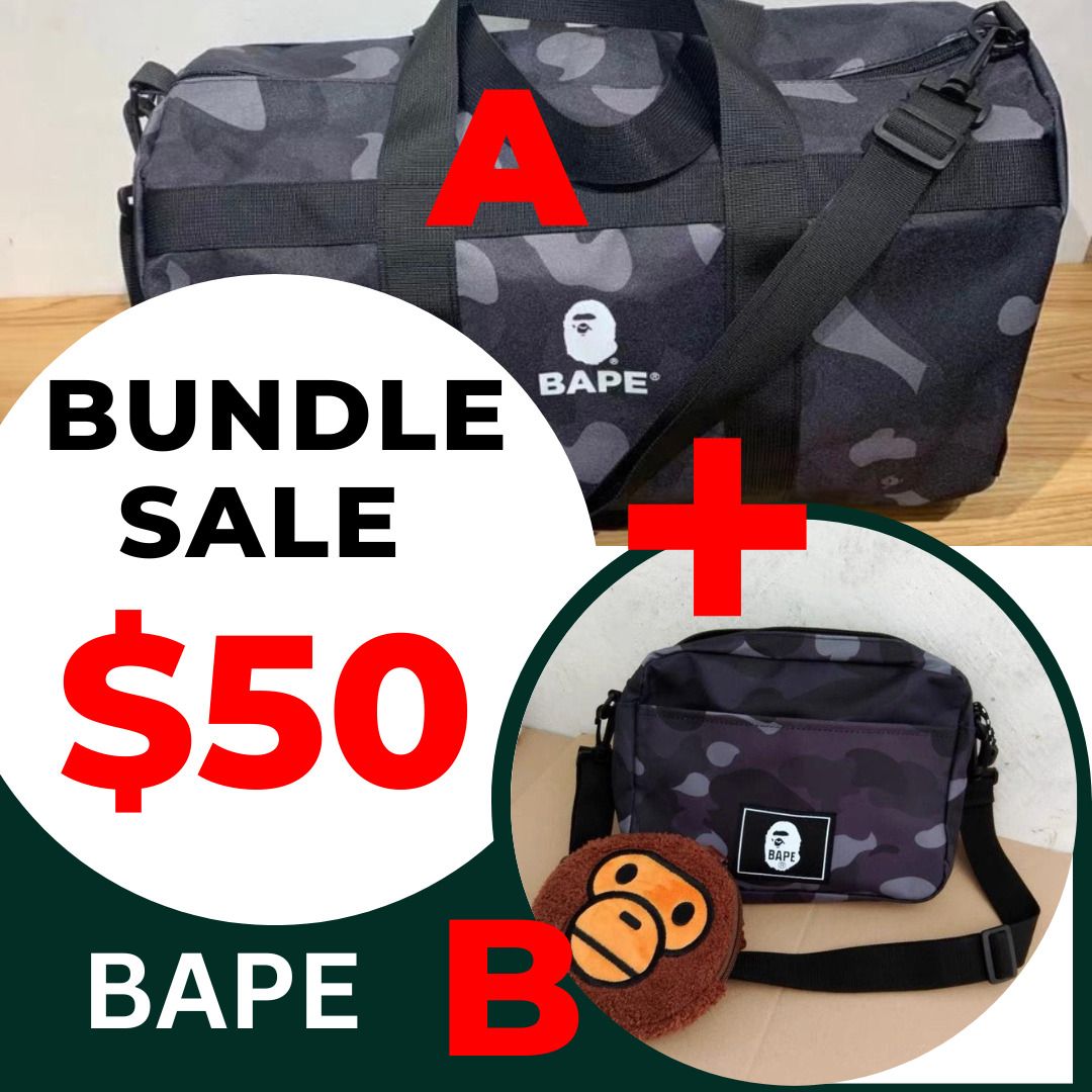Bape body bag clearance
