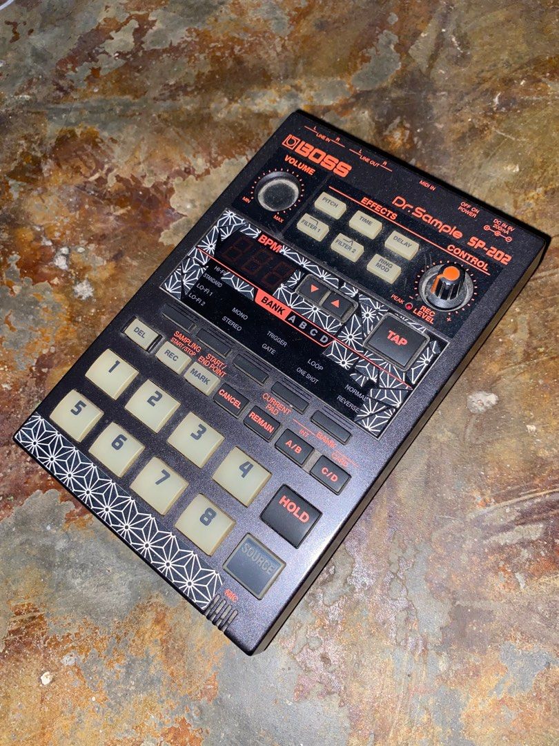 Boss SP-202 Dr.sample 取説＆アダプター付 BOSS SP-202 Dr. Sample