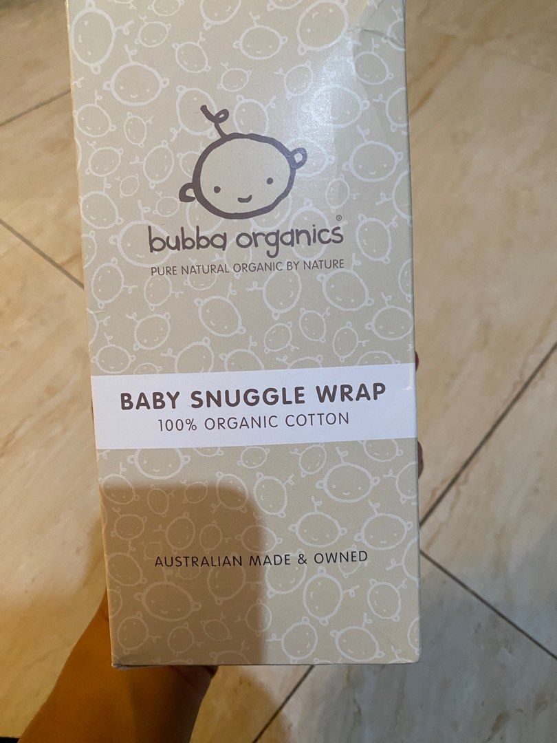 Bubba organics snuggle wrap Babies Kids Babies Kids Fashion on Carousell