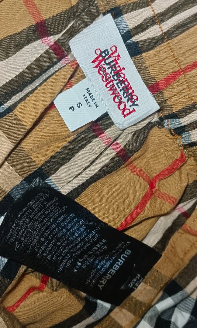 Burberry x Vivienne Westwood shorts Women s Fashion Bottoms Shorts on Carousell