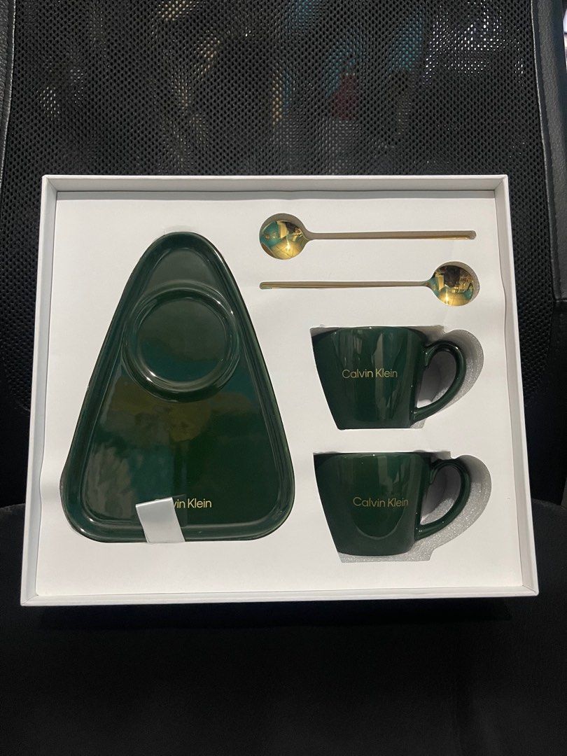 Calvin Klein Tea Cup Set, Furniture & Home Living, Kitchenware