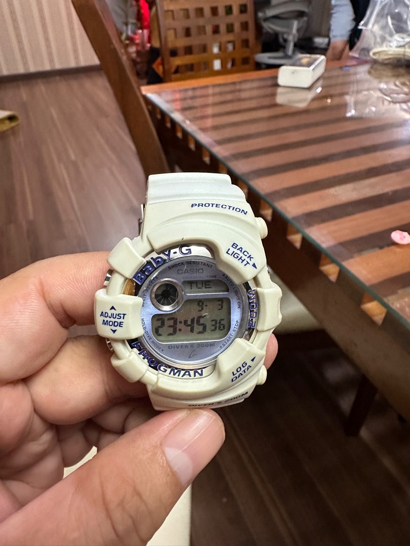 CASIO Baby-G Frogman ホワイト 200m防水 BWG-100