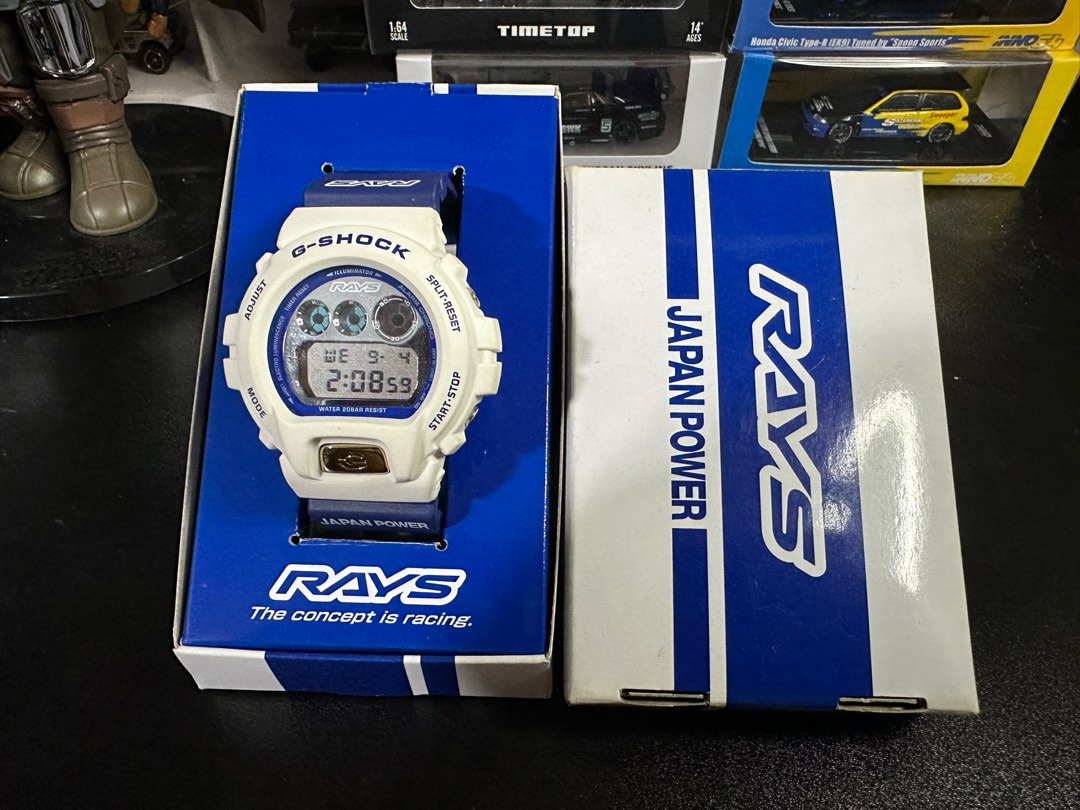 Casio G SHOCK x RAYS Wheels 3rd Edition DW 6900FS 2017 Limited Edition