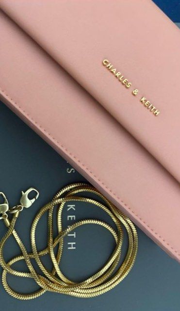 Charles and keith metal top handle long wallet best sale