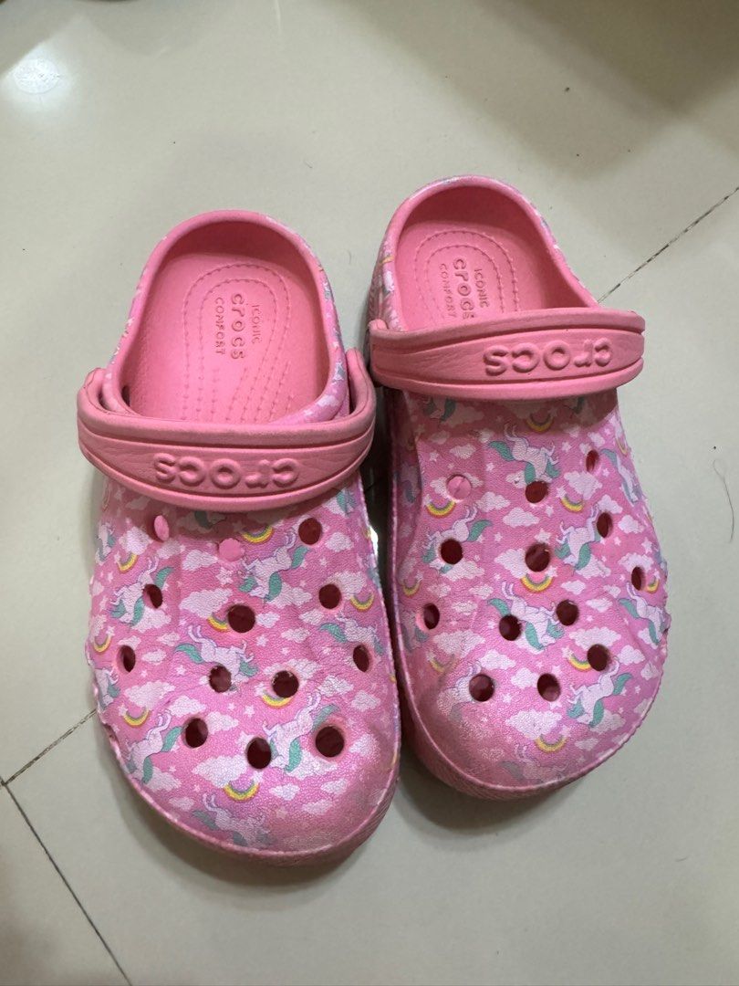 Unicorn crocs size 13 top