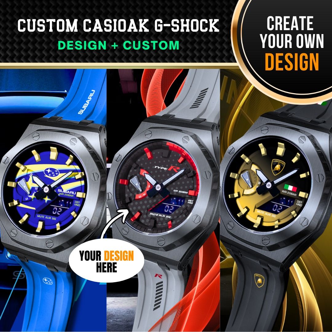Design your own digital watch 2025