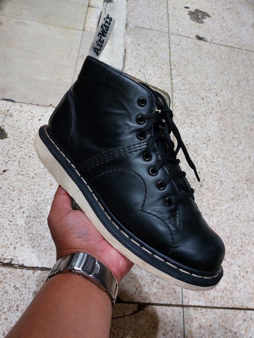 Dr. Martens Philip Suede Leather 7 Eyelet Monkey Boots Dr Martens Philip Biscuit Suede Leather 7 Eyelet Monkey  main image 3
