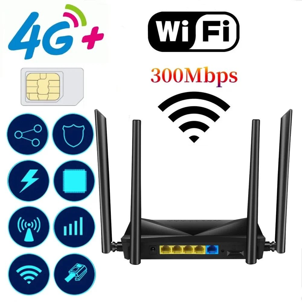EATPOW 4g router OPENWRT 300Mbps Wireless N 4G LTE Router mobile wifi ...