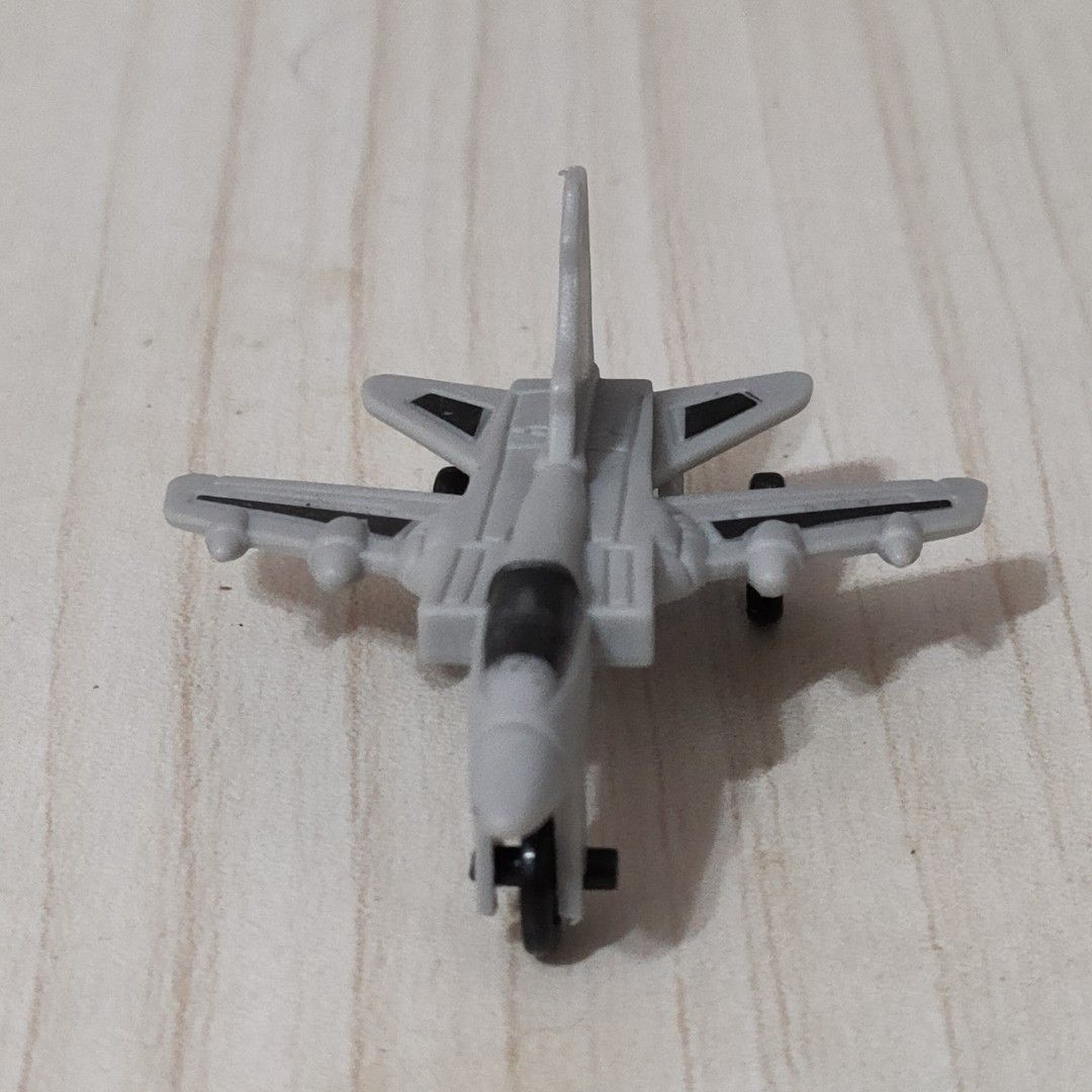 Fighter Jet Plane Collectible Plastic Toy (Category: Vehicle & Diecast Models) located in Antipolo. Submitted by bhabiegraciefashionlab (Listing ID 1323469014, Image 2). Description: ✨✈️✨ Fighter Jet Plane Collectible Plastic Toy✨✈️✨ 💸₱80 🚁Like New 🚁From Japan 🚁Actual photos posted, what you see is what you get 😊 🎯please manage your expectations. This toy is NOT brand new. Item/s might have some hairline scratches, paint chips, etc. 🎯batte