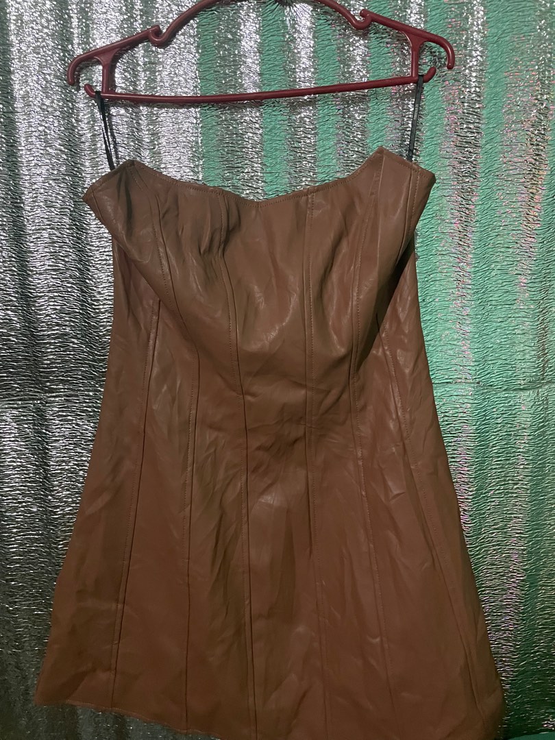 Forever 21 Leather Tube Dress, Women's Fashion, Dresses & Sets, Dresses on  Carousell