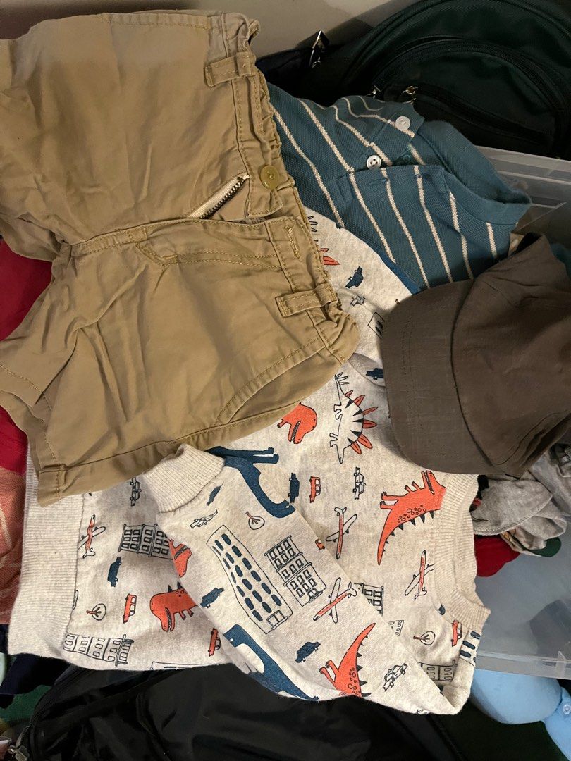 FREE BABY BOY CLOTHES (Category: Babies & Kids Fashion) located in Antipolo. Submitted by gab12821 (Listing ID 1323583273, Image 1). Description: Assorted baby boy clothes for 1-2years old .