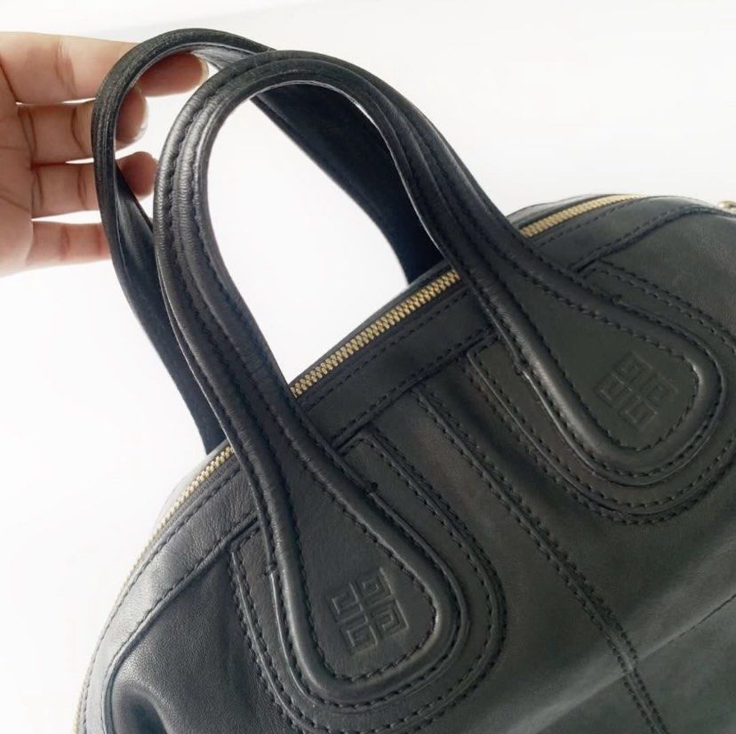 Givenchy Medium Nightingale Bag (Category: Luxury Bags & Wallets) located in Makati City. Submitted by abiii.llo (Listing ID 1323541492, Image 3). Description: Black Leather Bag Slouch Bag With dustbag.
