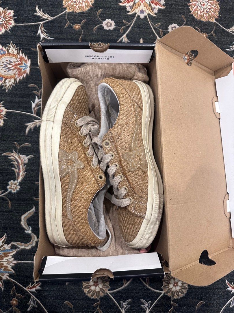 Golf Le Fleur Converse Burlap Men s Fashion Footwear Sneakers on Carousell
