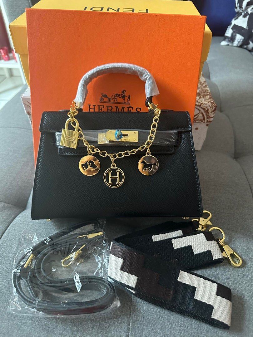 Hermes Mini Kelly (Category: Luxury Bags & Wallets) located in Dasmarinas. Submitted by kkkloset (Listing ID 1323614649, Image 2). Description: Mastercopy Brand New Available on-hand Loc: Dasmariñas, Cavite MOP: gcash (payment first) MOD: lalamove (within cavite), shpee, ggx, j&t All trademarks, logos, and brand names are reserved and property of the original brand owners. .