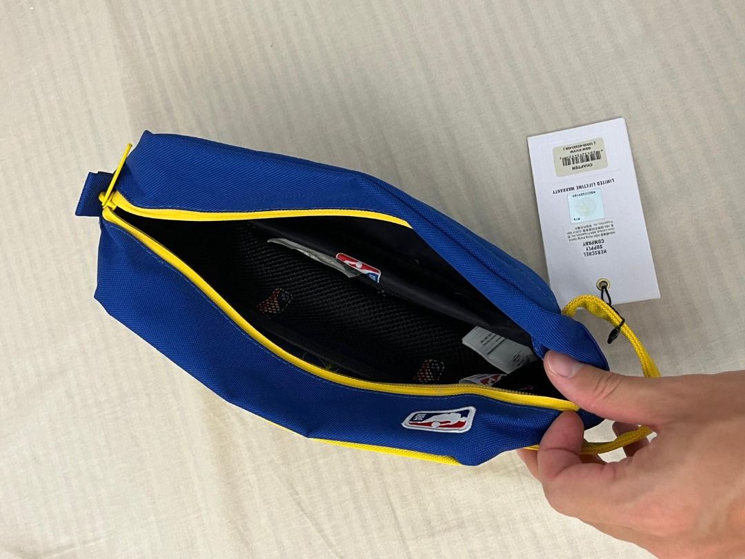 Herschel Golden State Warriors Pouch Unisex Royal Yellow Carousell