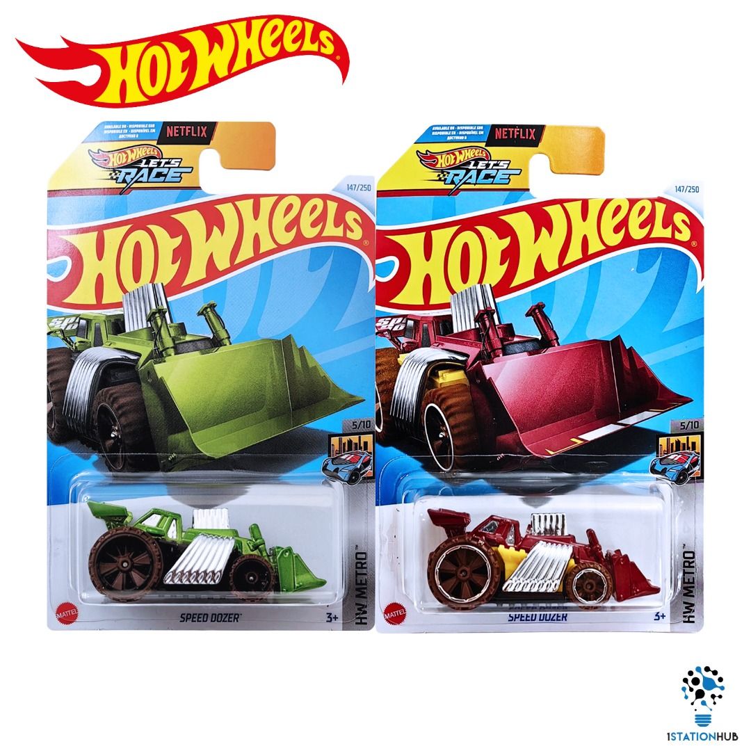 Hot Wheels HW METRO Speed Dozer | Car Collector Kids Toys Vehicle ...
