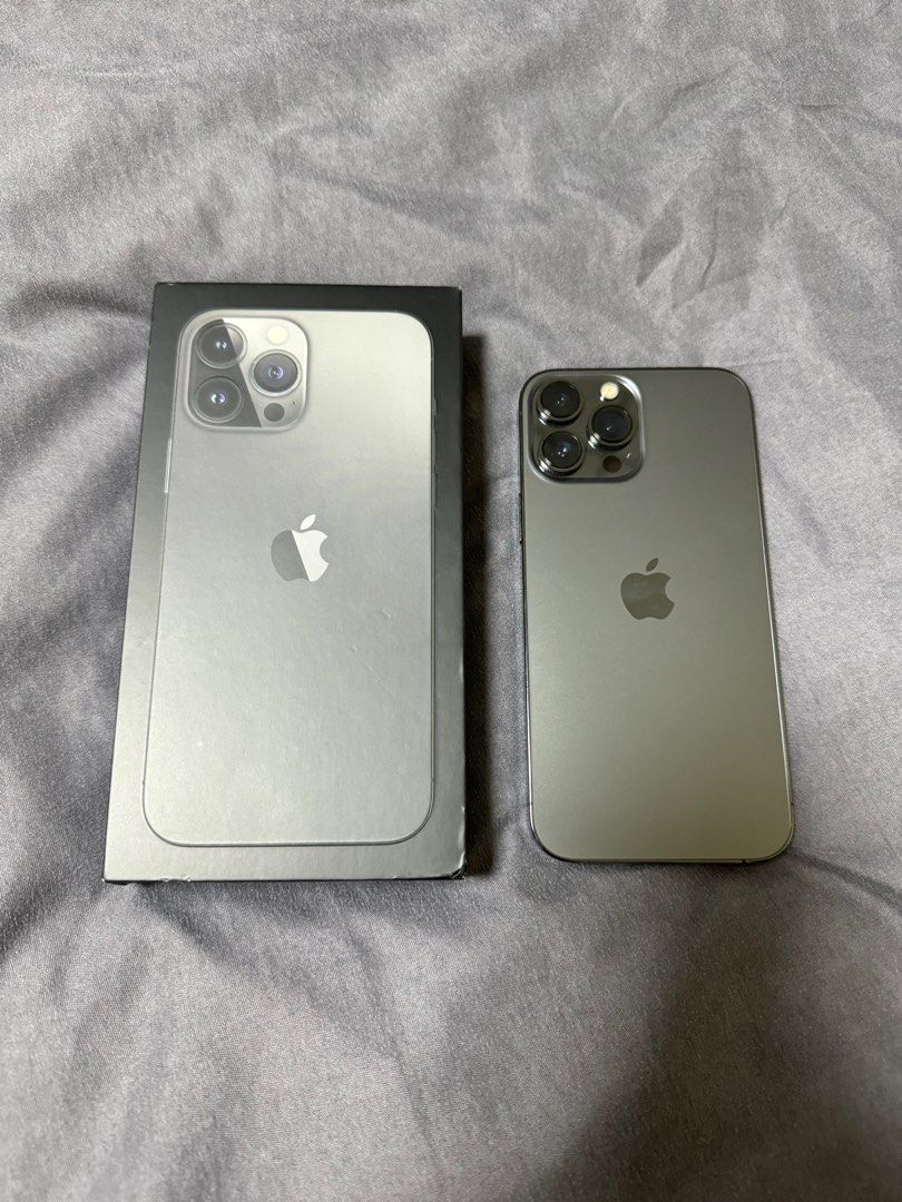 iPhone 13 Pro Max 128gb (Category: iPhone 13 Series) located in Makati City. Submitted by devinwang56 (Listing ID 1323518432, Image 1). Description: no scratch no dent battery health 83%.