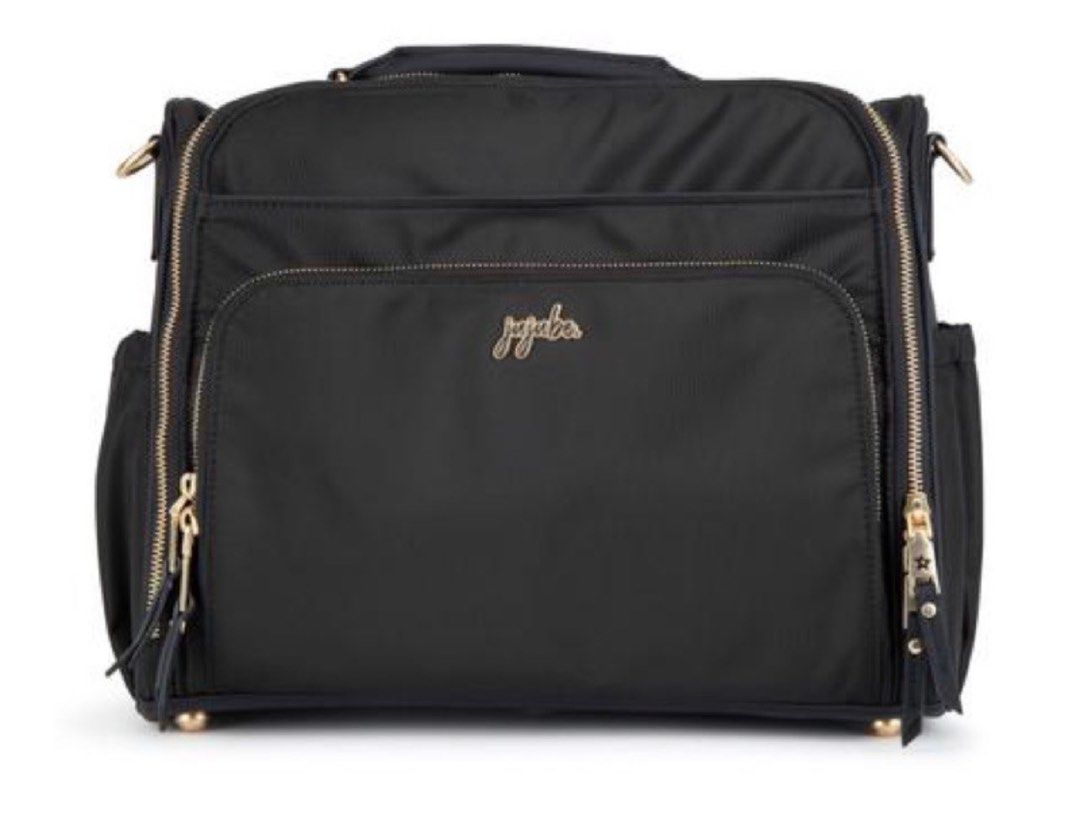 Jujube Eco BFF - Black (Category: Diaper Bags & Wetbags) located in Quezon City. Submitted by maorro (Listing ID 1323534663, Image 1). Description: Another industry first by JuJuBe! Recycled from single use plastic bottles, JuJuBe’s eco-friendly diaper bags turn “waste into want”! How does it work? Single use plastic bottles are responsibly converted into fibers and then woven into luxurious fabrics. Recycled yet refined … we proudly introduce Th
