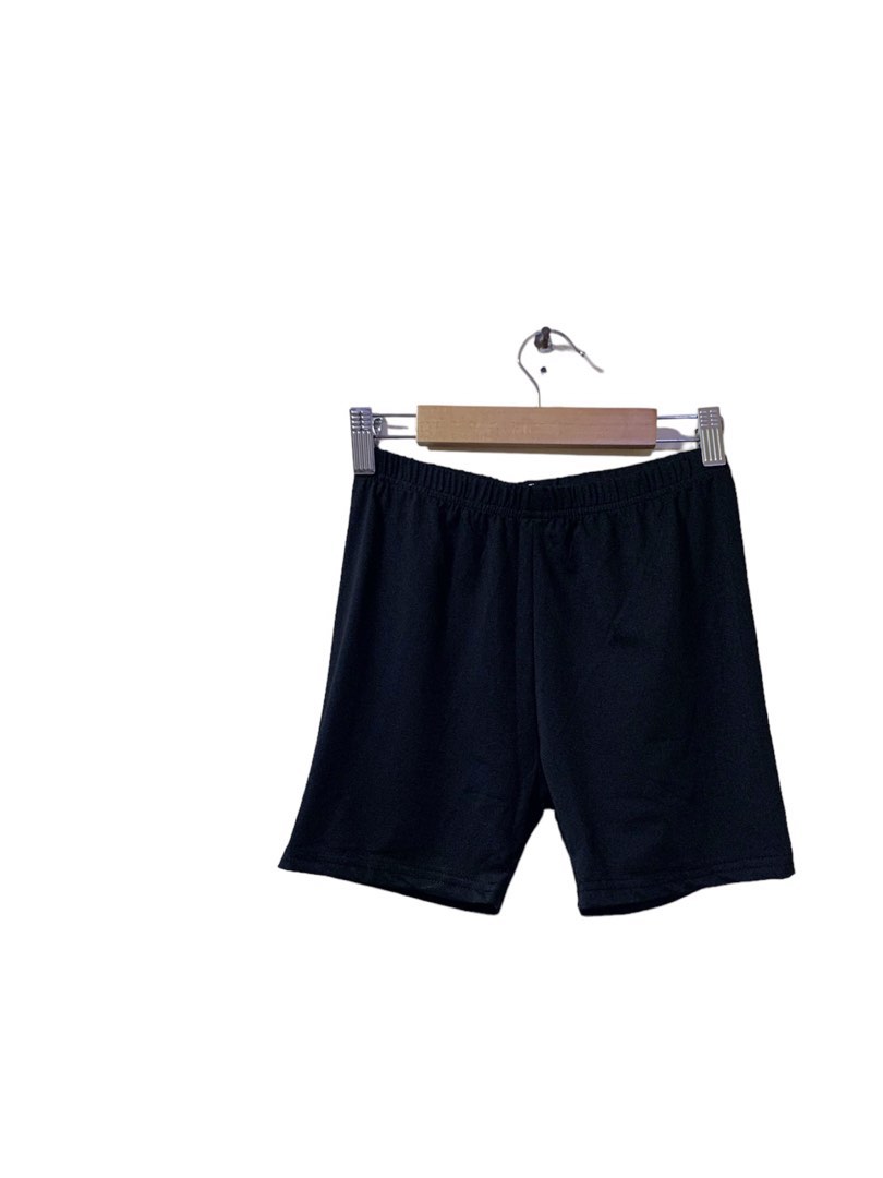 Kids black cycling shorts shop