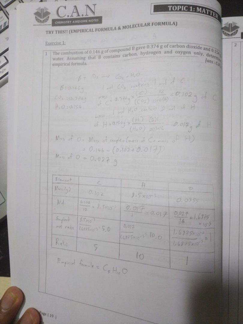 KMS Chemistry Notes Book / Buku Nota Kimia Kolej Matrikulasi Selangor ...