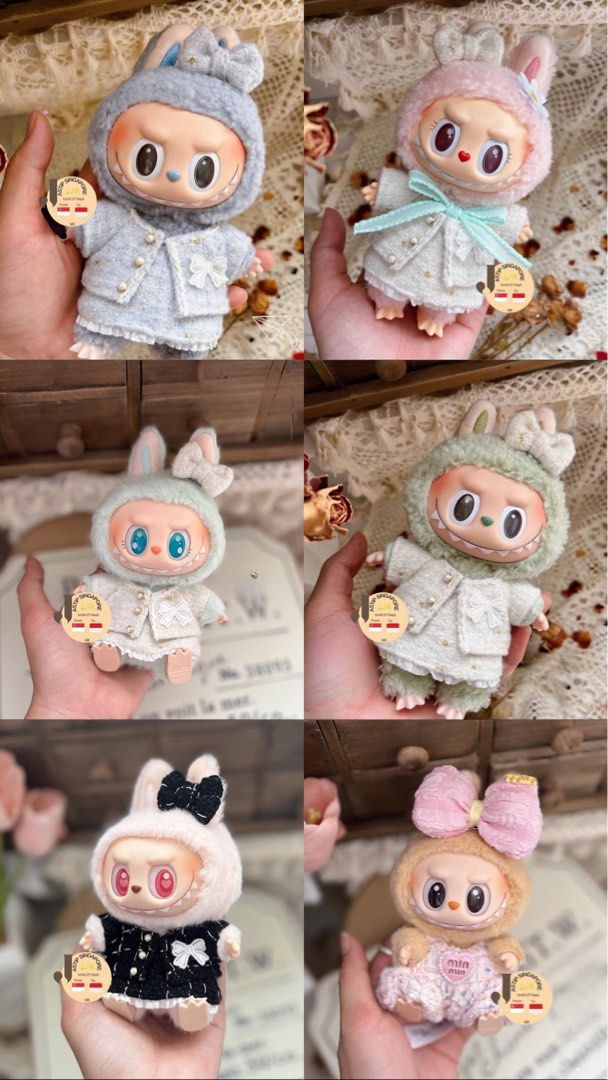 Have a Seat, macaron ,big into 3個セット LABUBU BIG INTO