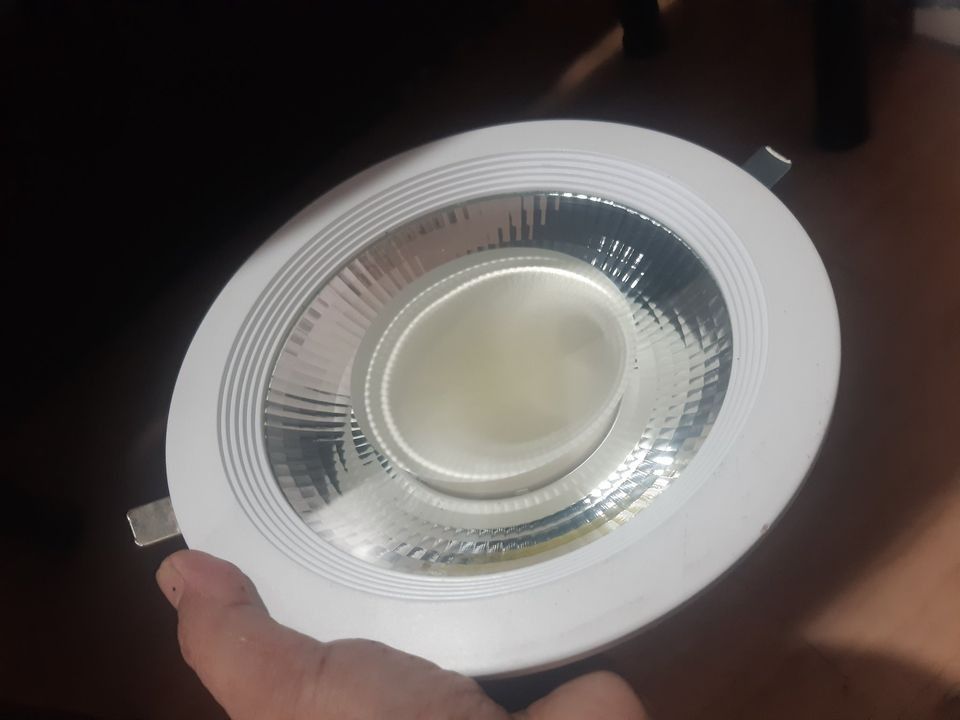 LED ceiling light, 8 inches, 30watts - White (Category: Lighting) located in Caloocan City. Submitted by ryejae (Listing ID 1323332645, Image 3). Description: LED Ceiling panel light, 8 inches, 30 watts. Replaceable LED module. 8 pcs available 290/unit(take all).