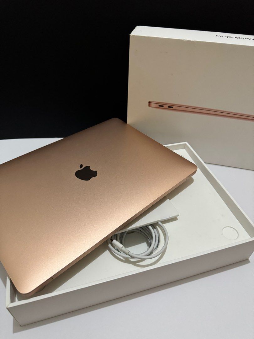 【フィルム付き】MacBook Air M1 8GB SSD256GB ゴールド フィルム付き】MacBook Air M1 8GB SSD256GB ゴールド（おまけ
