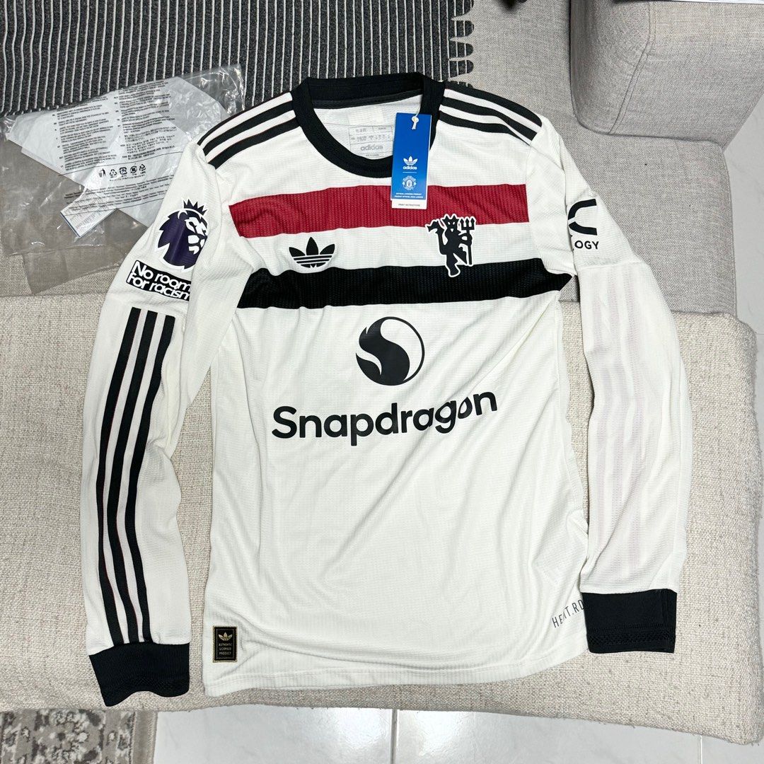 Manchester United Third Kit 24 25 Long Sleeve Authentic Men s Fashion Activewear on Carousell