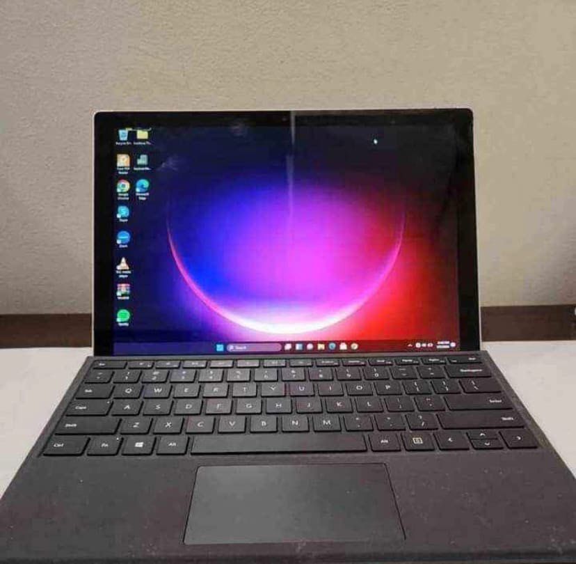 MICROSOFT Surface pro 5 2in1 laptop and tablet (Category: Laptops & Notebooks) located in Quezon City. Submitted by lenard.regencia (Listing ID 1323638400, Image 3). Description: MICROSOFT Surface pro 5 2in1 laptop and tablet F U L L S P E C S MODEL: MICROSOFT SURFACE 5 PRO ❤️CORE i5-7THGEN 2.7Ghz ❤️8GB RAM ❤️256SSD PCIe NVME SSD ❤️4GB GRAPHICS ❤️2736x1824 Display Resolution ❤️ 4 to 5 HOURS BATTERY LIFE ❤️WINDOWS 11 Pro (GENUINE) ❤️12INCH 0.3 INC