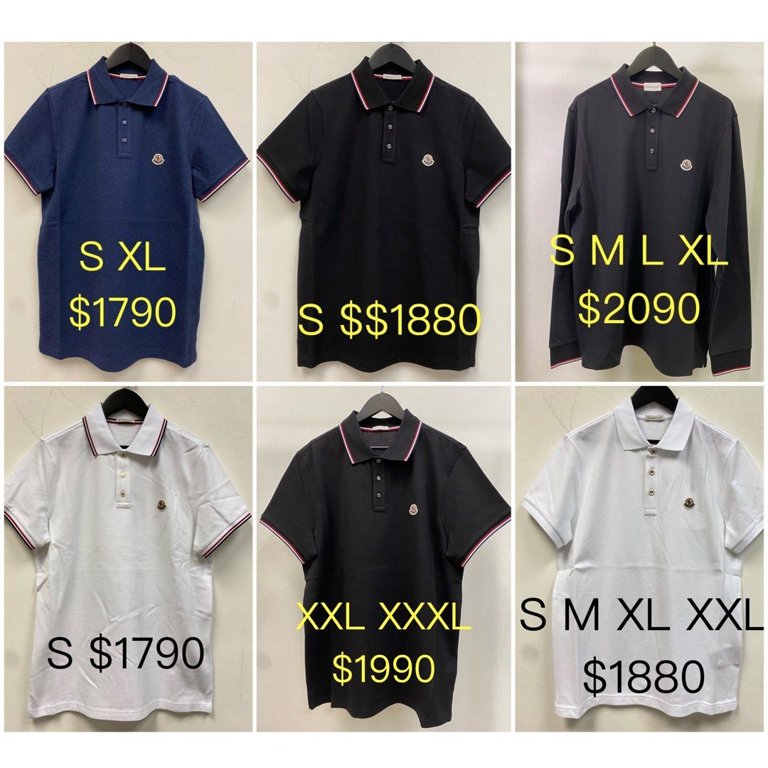 Moncler polo xl top