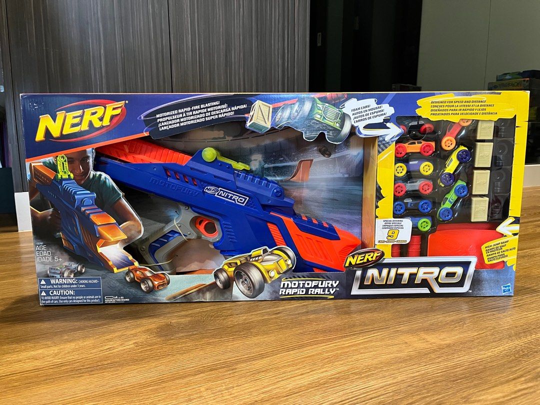 Nerf Nitro Motofury Rapid Rally Hobbies Toys Toys Games on Carousell