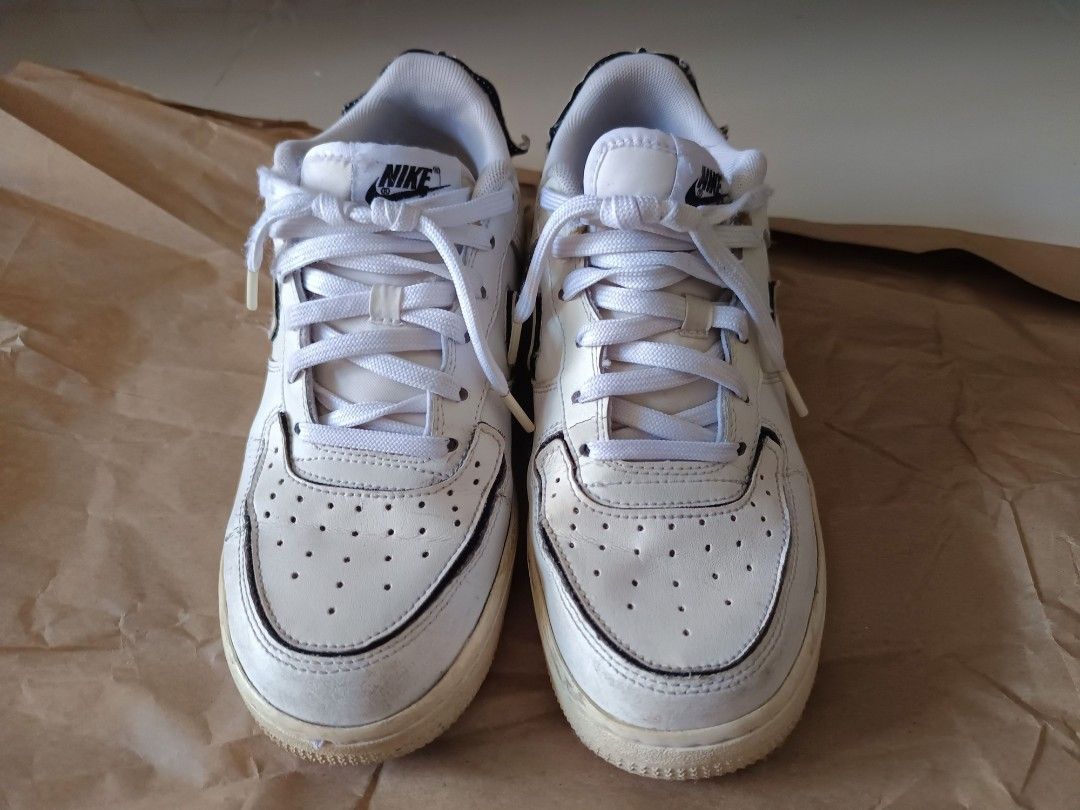 Nike air force 1 white older kids online