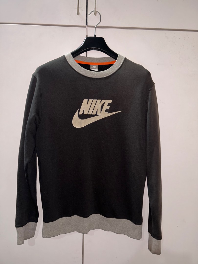 Nike Swoosh Original Sweatshirt Sweater Men s Fashion Coats Jackets and Outerwear on Carousell