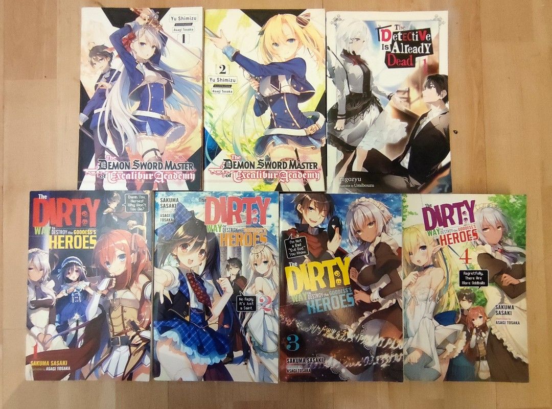 Original Licensed English Light Novel, Hobbies & Toys, Books