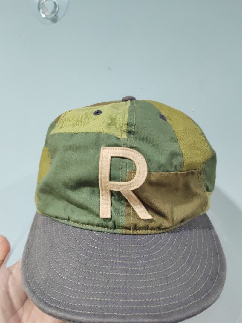 Overide japan patchwork cap army military fashion Oakley tnf keen denim