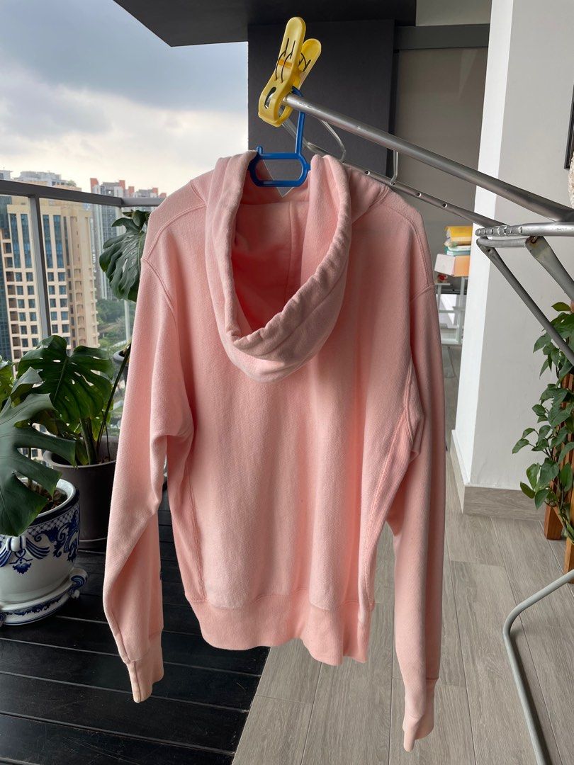 Pink champion hoodie outfit clearance