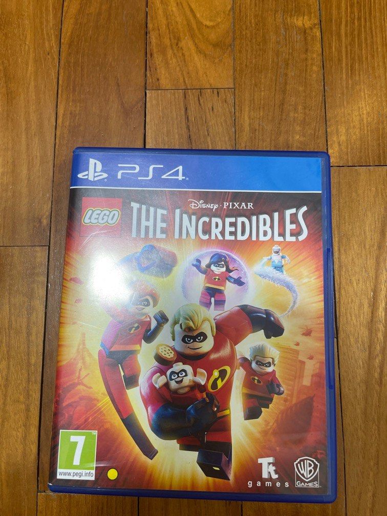 Playstation 4 Game Lego Disney Pixar The Incredibles Video Gaming Video Games PlayStation on Carousell