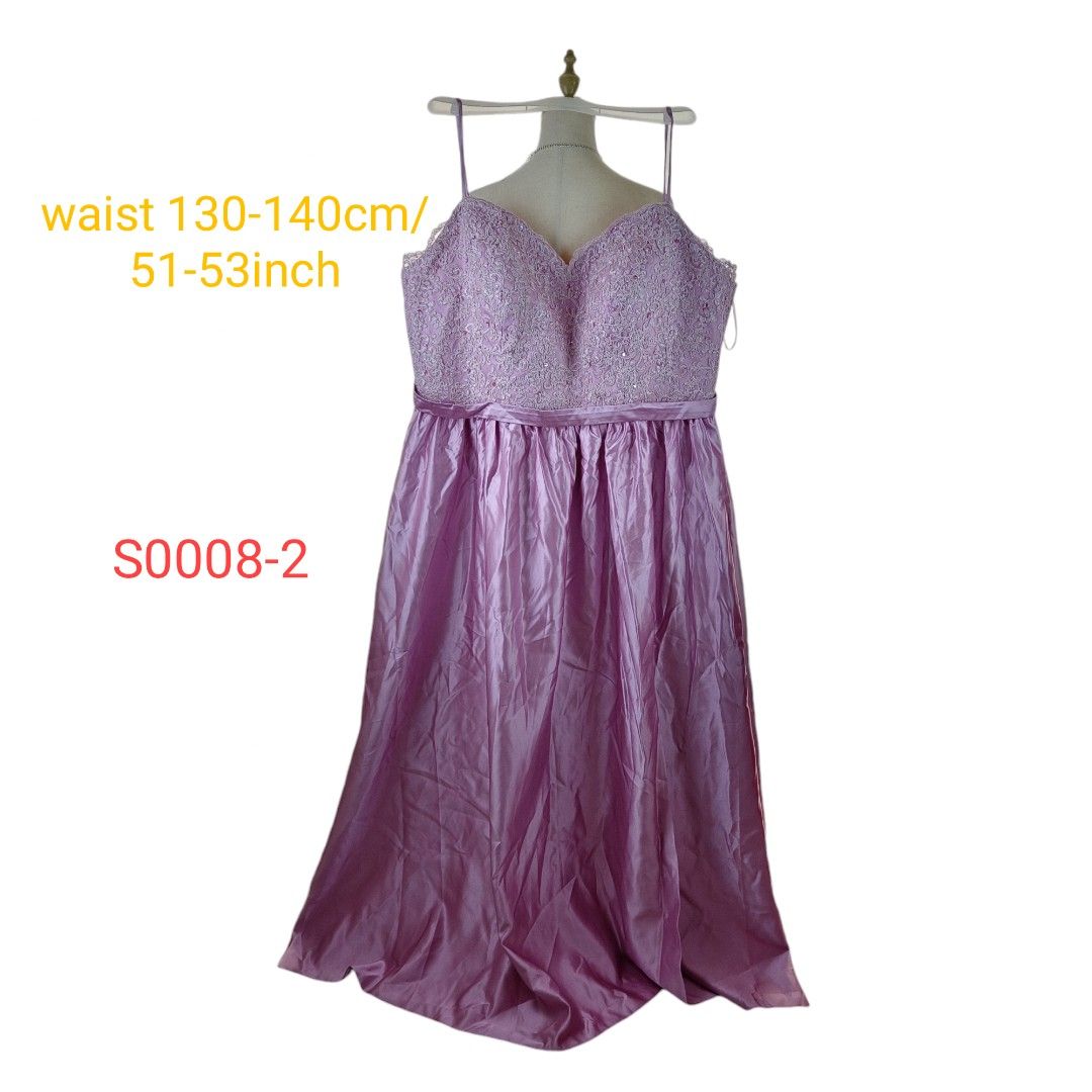 satin wedding guest dress Ruffled V-neck Midi Color:Bourbon Royal Blue Beaded Chiffon 51% - 60%