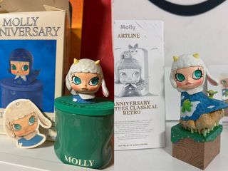 [EXCLUSIVE! POPMART] POPMART MEGA ROYAL MOLLY ORIGINAL PRINCESS PINK ...