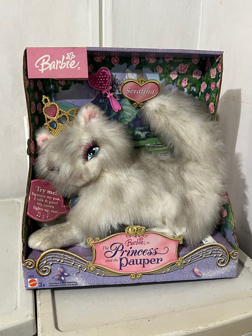 Rare Barbie Serafina princess the pauper
