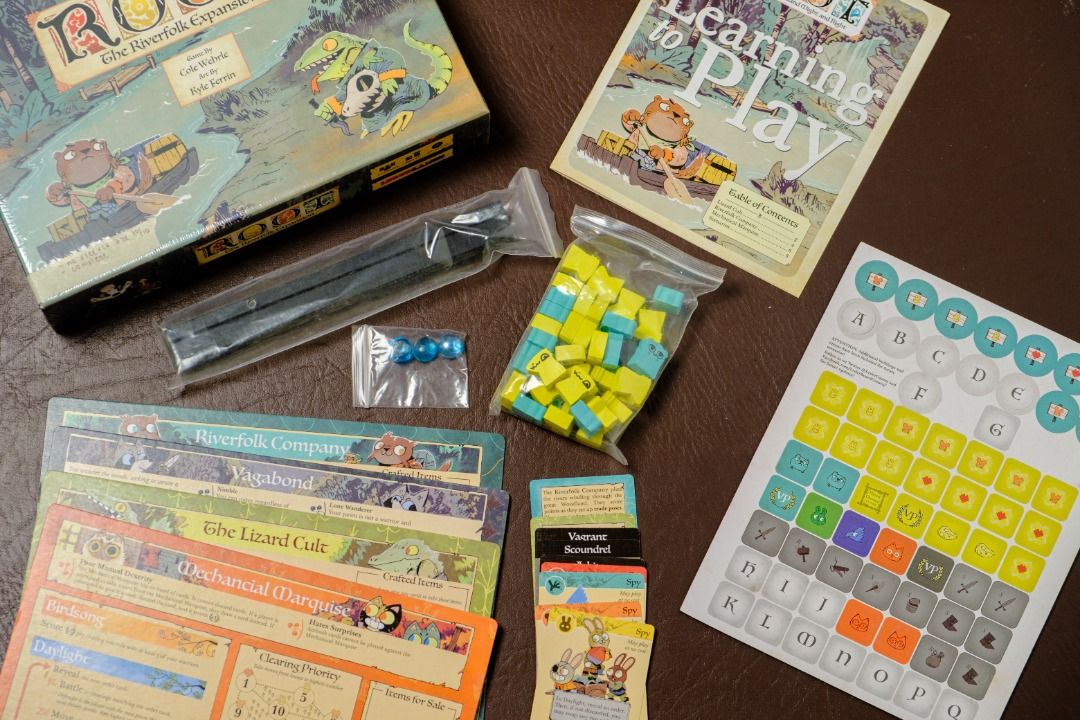 ROOT: THE RIVERFOLK EXPANSION (BOARD GAMES) (Category: Board Games & Puzzles) located in Caloocan City. Submitted by rorenzuu (Listing ID 1323614118, Image 3). Description: *COMPLETE *BOX 10/10 .