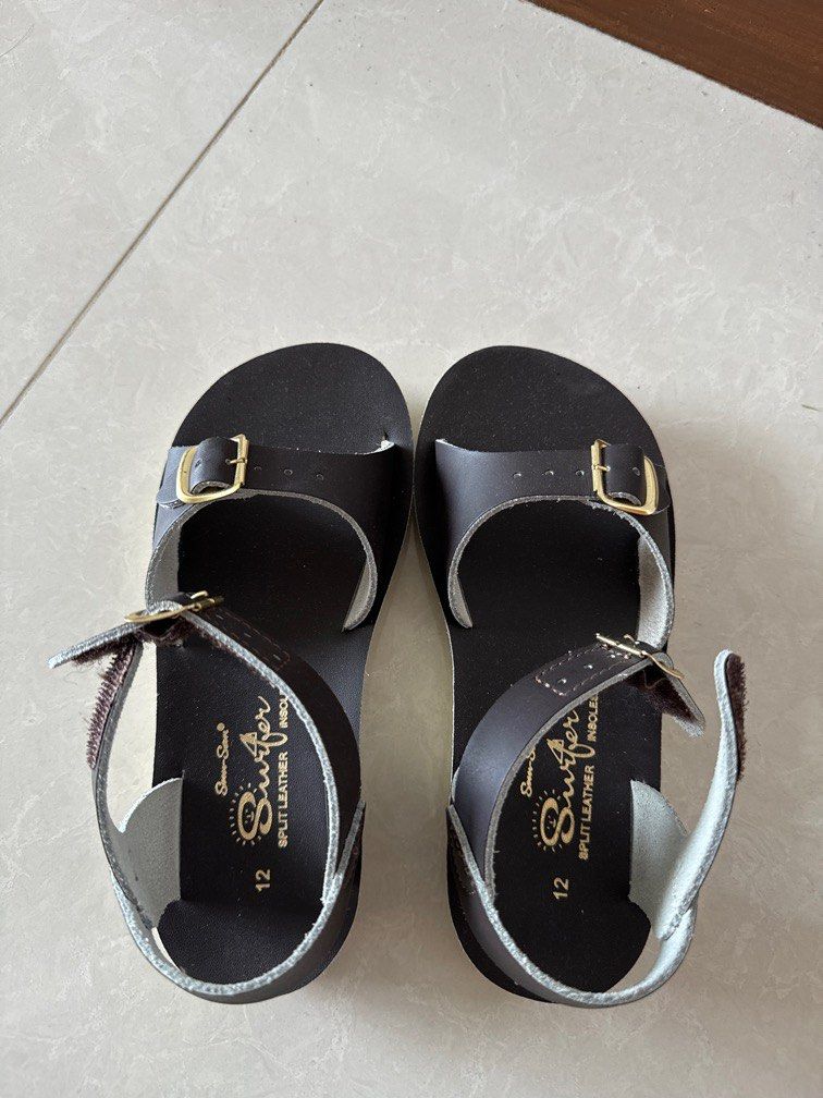 Saltwater sandals size 12 on sale