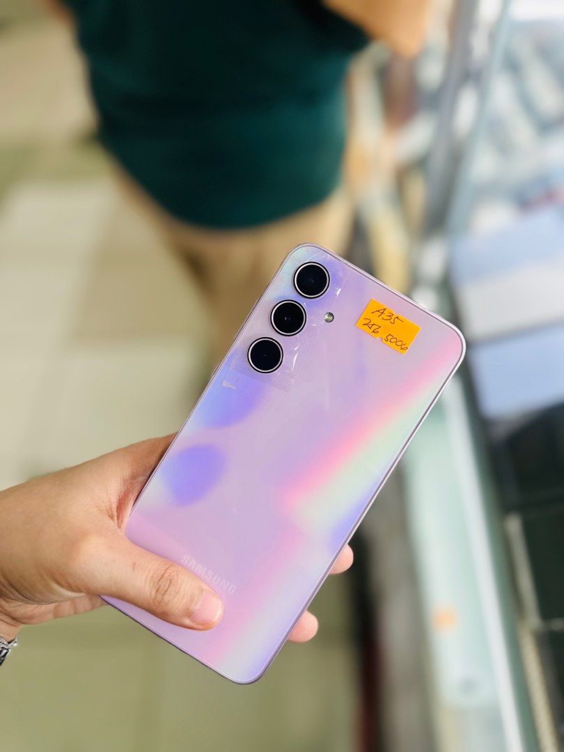 Samsung a55 5G8/256GB OPENLINE NTC APPROVED (Category: Samsung) located in San Juan City. Submitted by saabangadgetshop (Listing ID 1323460331, Image 2). Description: RooOnhand | Pre-owned Samsung a55 5G 8/256 NTC APPROVED OPENLINE NO HIDDEN ISSUES NO HISTORY OF REPAIR 99%Smooth TEST TO SAWA RESET ALL YOU WANT NOT REFURBISHED AUTHENTIC PHONE ALL WORKING Mode of Payment : ⬇️ ▪️Cash ▪️Bank Transfer ▪️Gcash 📍Installment available here thru: 📍 ▪️Cr