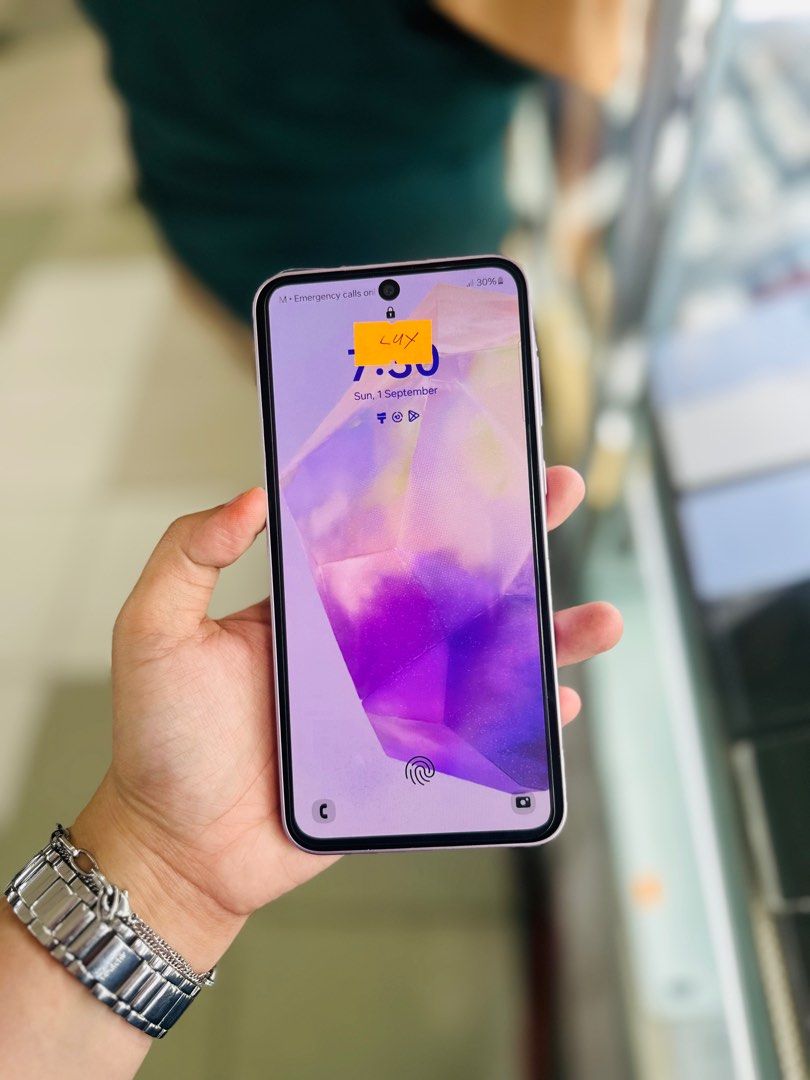 Samsung a55 5G8/256GB OPENLINE NTC APPROVED (Category: Samsung) located in San Juan City. Submitted by saabangadgetshop (Listing ID 1323460331, Image 3). Description: RooOnhand | Pre-owned Samsung a55 5G 8/256 NTC APPROVED OPENLINE NO HIDDEN ISSUES NO HISTORY OF REPAIR 99%Smooth TEST TO SAWA RESET ALL YOU WANT NOT REFURBISHED AUTHENTIC PHONE ALL WORKING Mode of Payment : ⬇️ ▪️Cash ▪️Bank Transfer ▪️Gcash 📍Installment available here thru: 📍 ▪️Cr