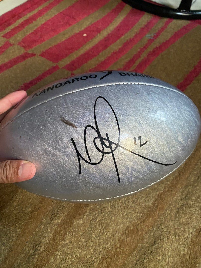 Sherrin Aurion V6 Rugby Ball, Sports Equipment, Sports & Games, Racket ...