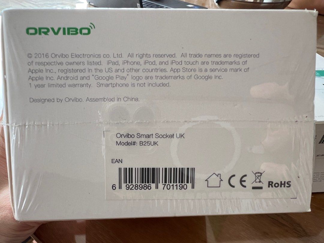 Smart plug (Category: Home Improvement Tools & Accessories) located in Singapore. Submitted by Lettinggo (Listing ID 1323521546, Image 2). Description: Smart Socket/Outlet One of the wrapper was removed but inside brand new. Price quoted is for both. Non negotiable..