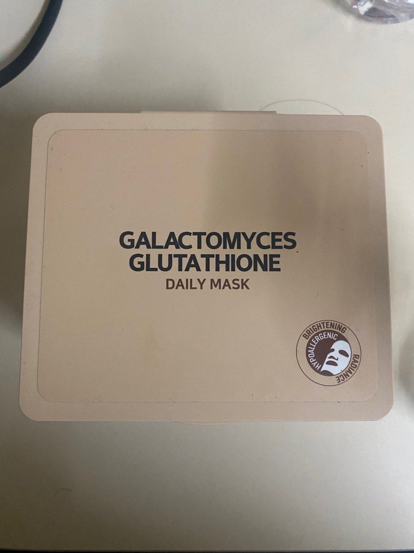 Masque Hydratant Some By Mi Au Glutathion & Galactomyces - 30 Feuilles - Neuf Soin Quotidien