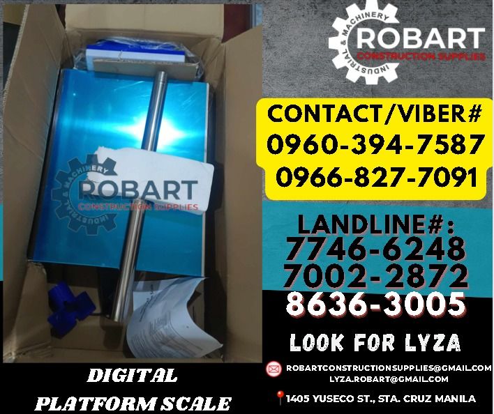 Stainless Digital Platform Scale, Commercial & Industrial, Construction ...