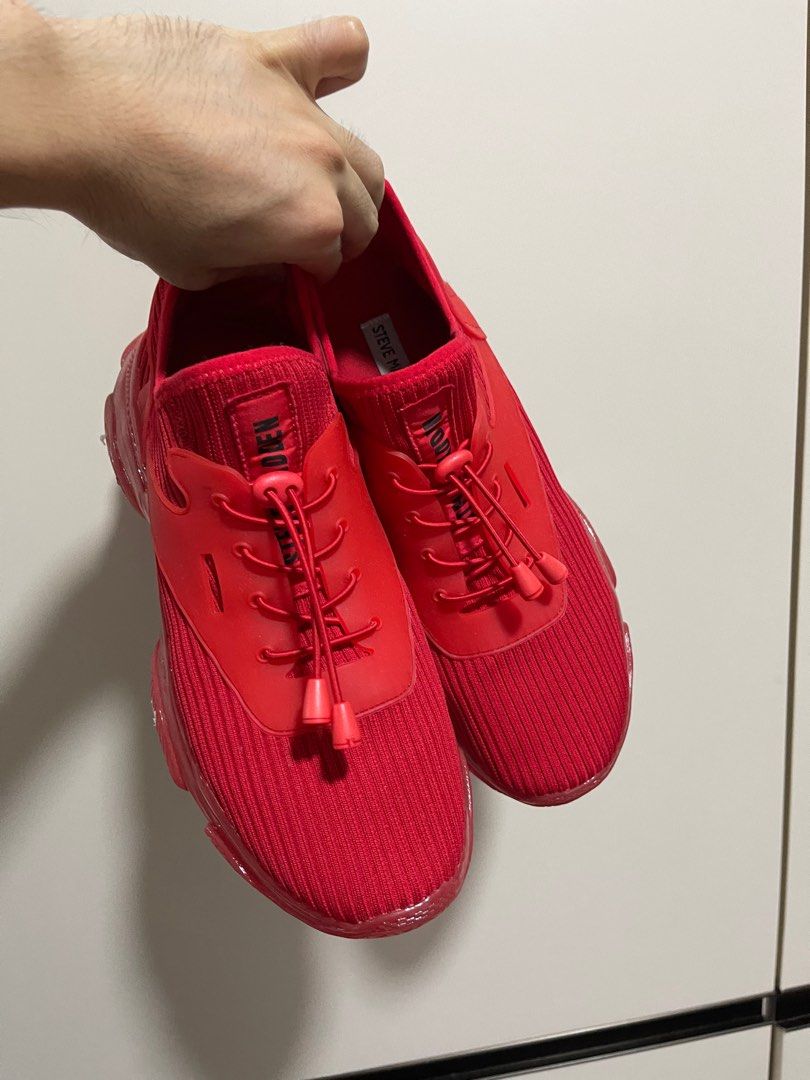 Steve madden mens red shoes online