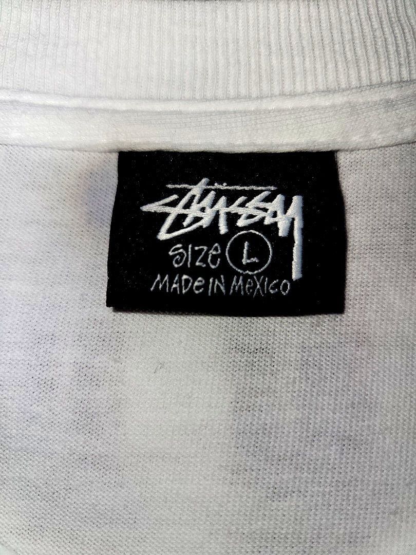 STÜSSY statue tee (Category: Luxury Apparel) located in General Santos City (Dadiangas). Submitted by hoverfinds (Listing ID 1323463447, Image 3). Description: dimes 22"×30" color rate 9.8/10 Php 1350shipped jnt There is some wear and tear. Please consider this before purchasing..